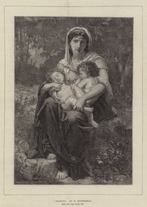 パリサロンのチャリティー、1874 作： William Adolphe Bouguereau